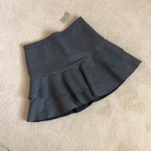 LAST CHANCE! NWT wool tiered skirt